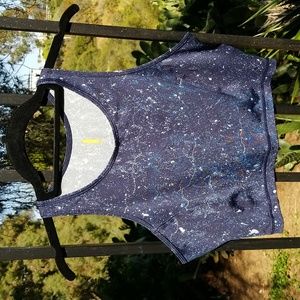 Celestial Lucy cropped tank